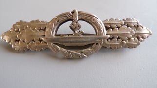 U-Boat Front Clasp in Silver Schwerin Berlin