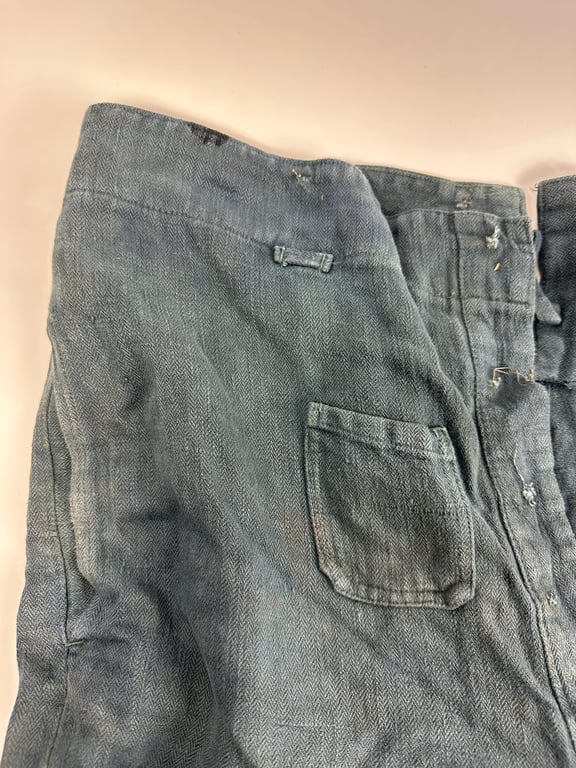 WW2 German M40 HBT or Drillich combat trousers