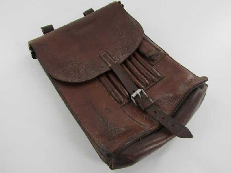 German WW2 Brown Leather Map Case