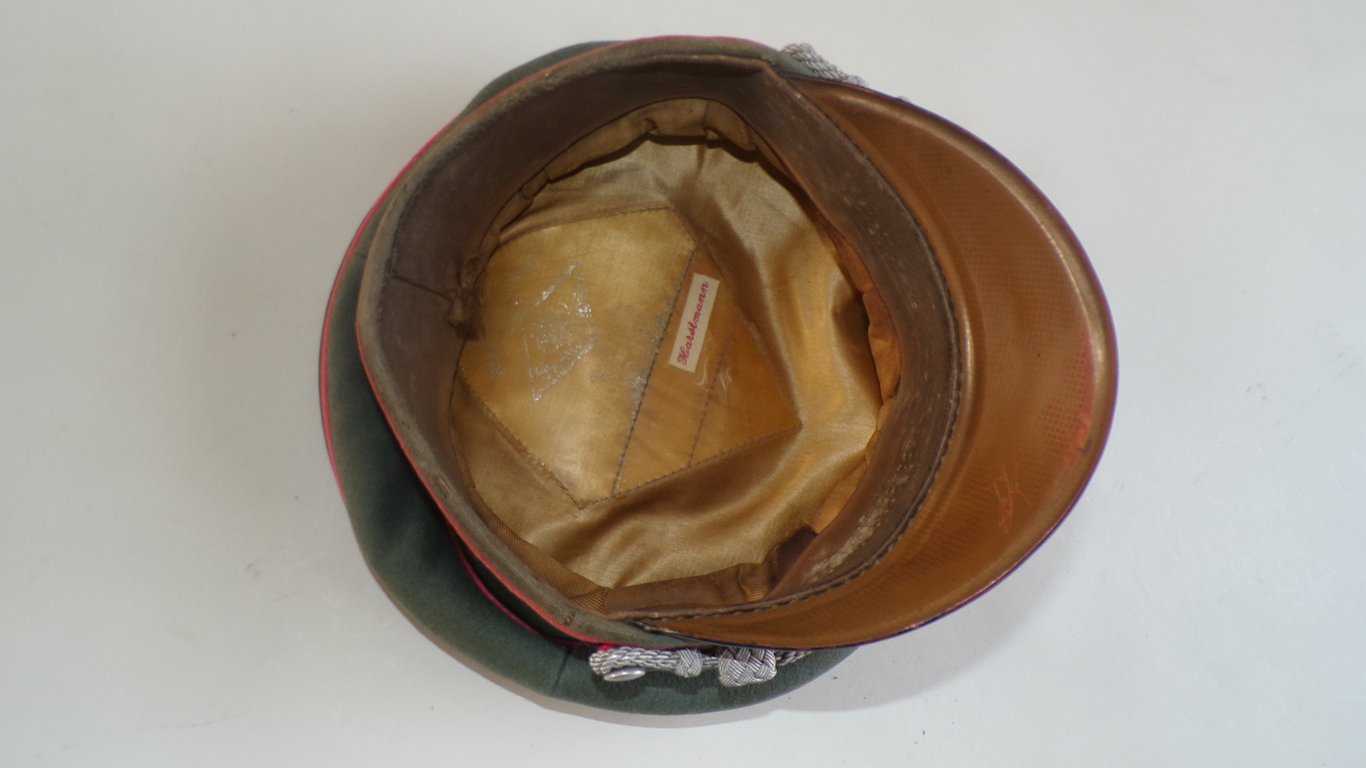 Named Heer Officers Panzer Schirmmutze