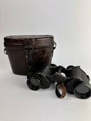 Original German 6x30 ddx Binoculars with Red Bakelite...