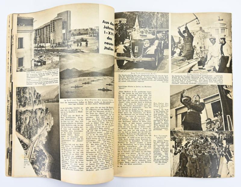 German Third Reich Magazine 'Die Woche' 1937