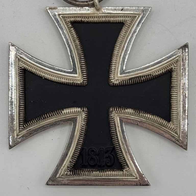 WH Iron Cross Second Class with Ribbon - Unmarked