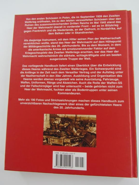 Book : Handbook of the Wehrmacht 1939-1945