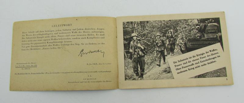 'Panzer Helfen Dir!' Instruction Manual (1944)