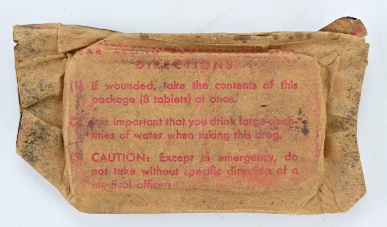US WW2 Lederle Wound Tablets