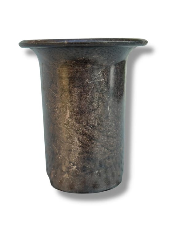 Chocolate Brown Bakelite Cup and Canteen