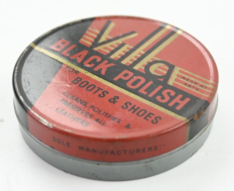 British WW2 Boot Polish Tin Can