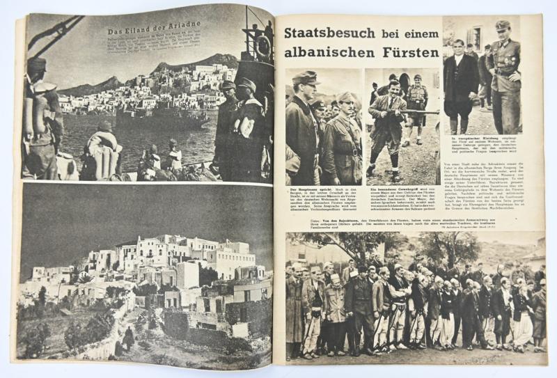 German Third Reich Magazine 'Die Woche' 1943