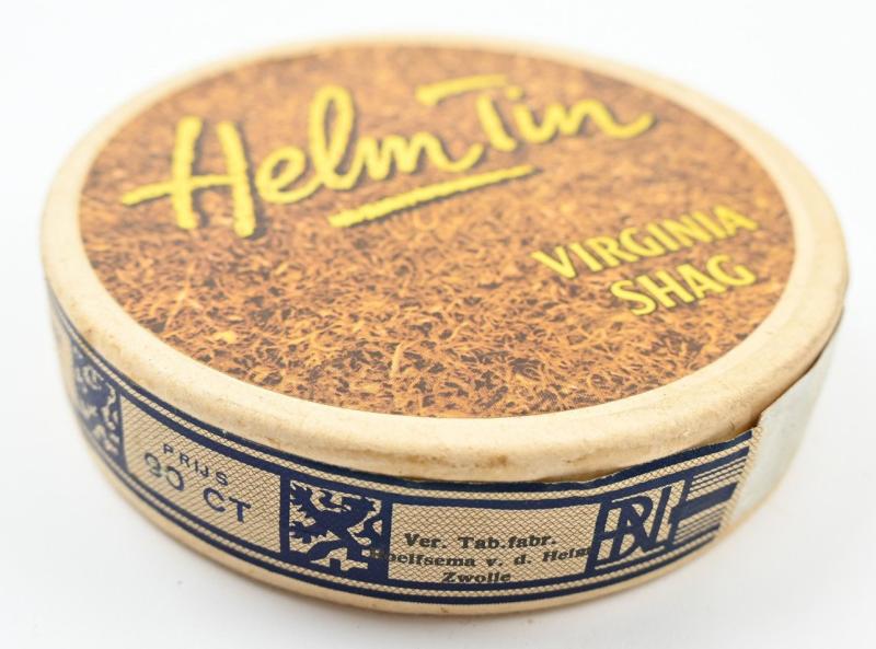 Dutch WW2 Era 'Helm Tin' Virginia Shag Tabacco