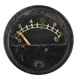 US WW2 Vehicle Volt Meter