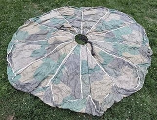 German LW Flare Camo Parachute 10-503 B-1