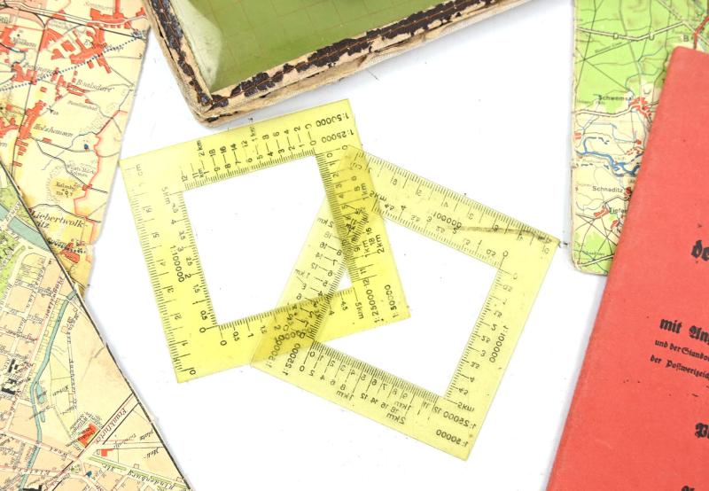 German Hitler Youth Mapcard Set 'Leipzig'