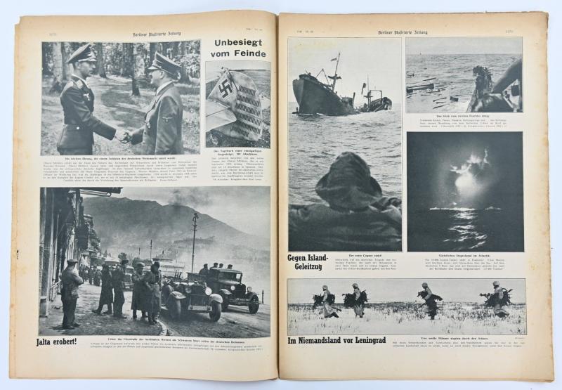 German Berliner Illustrierte Zeitung Newspaper 1941