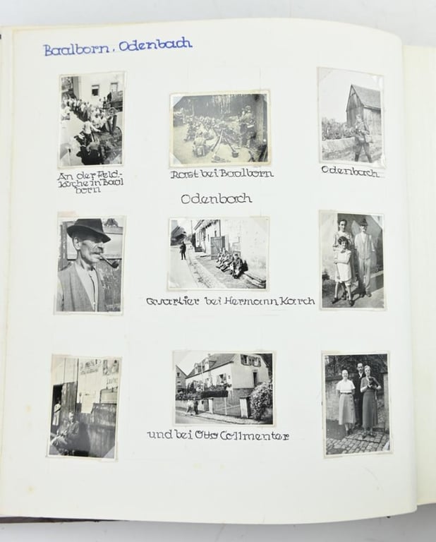 German WH Photoalbum Pioneer Regiment 231