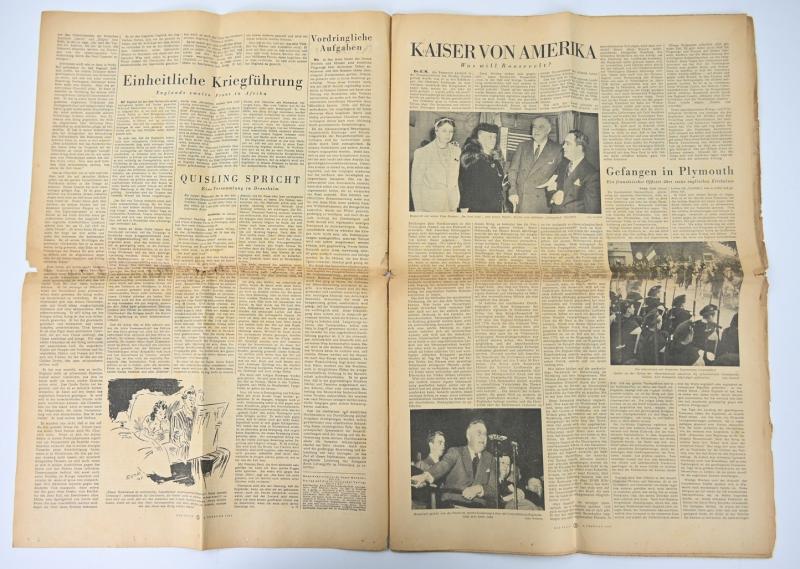 German Newspaper “Das Reich” February 1941