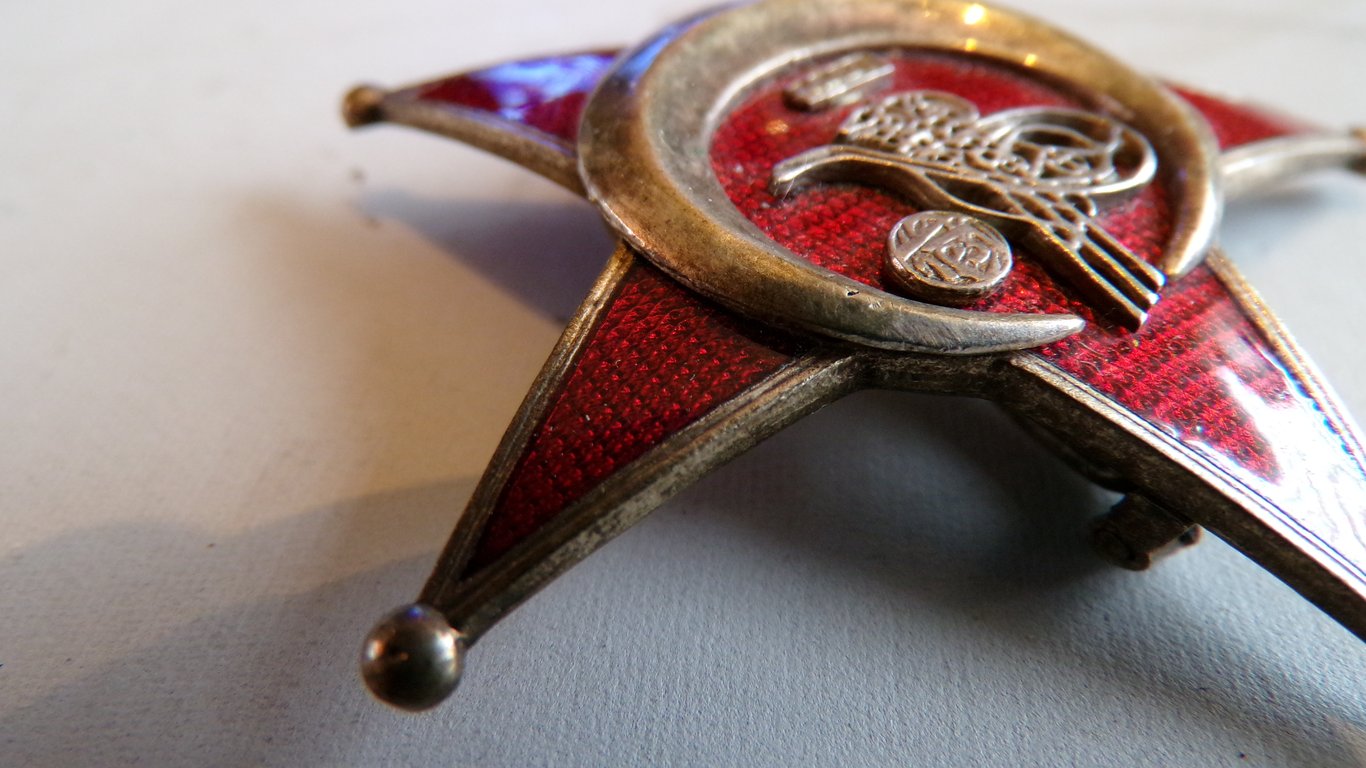WWI Ottoman Empire 'Iron Crescent' (Gallipoli Star)