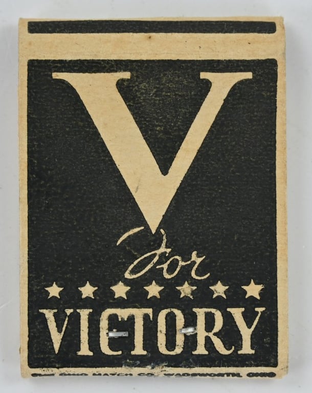 US WW2 War Bonds Matchbox