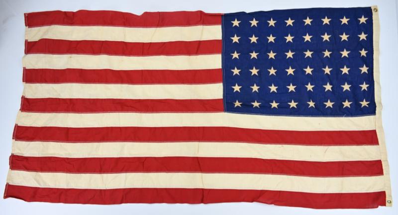 US WW2 48 Star Stars and Stripes Flag