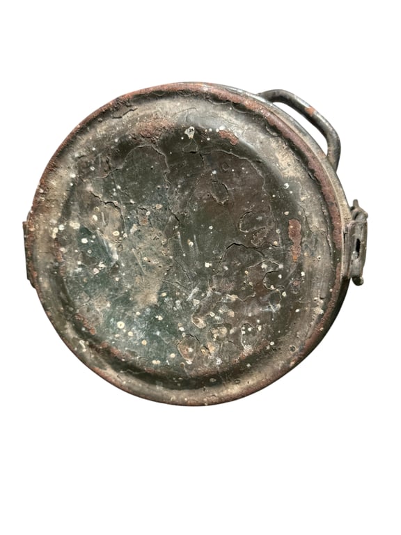 Camouflaged Gasmask Canister