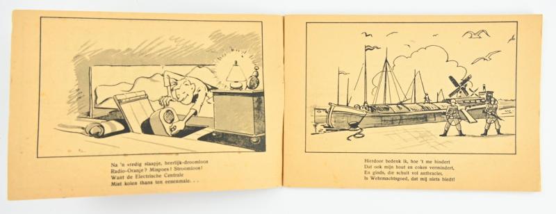 Dutch NSB Booklet Van koken en stoken : "Hou zadel".