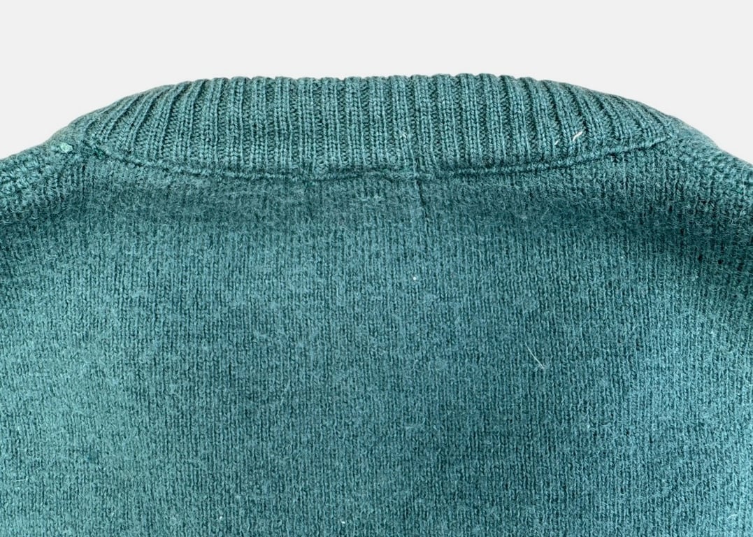 ADEFA Green Wool Service Pullover (1930s–1940s)