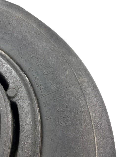 German LW Fighterplane Wheel