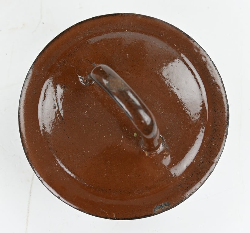 German Enamel Water Can made of German M31 Gasmask Cannister