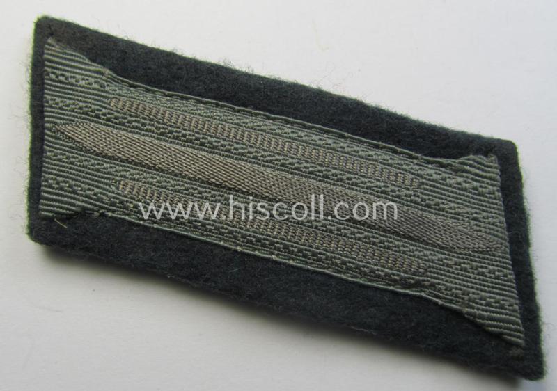 Pair of WH (Heeres) collar-tabs (ie.: 'Einheitskragenspiegel')