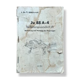 Instruction Manual JU88 A-4