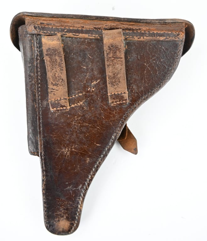 German WH Brown Hardshell P08 Holster