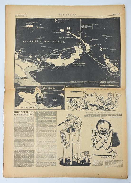 German Newspaper “Das Reich” January 1944