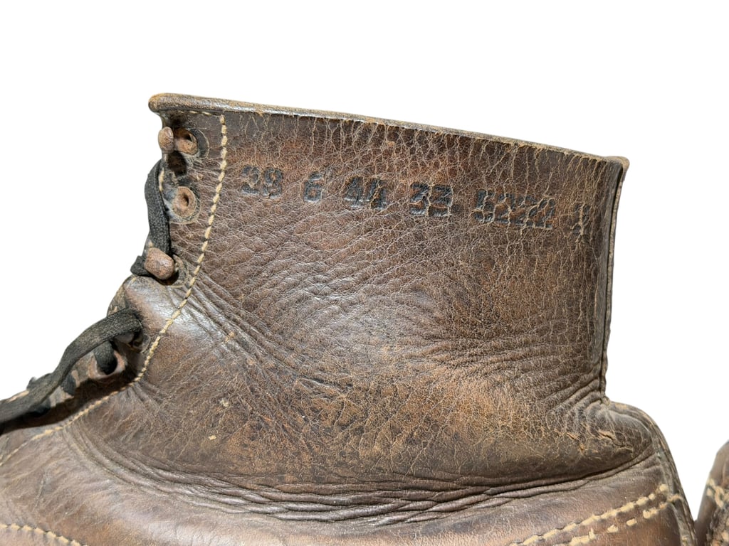 German WWII Low Ankle Boots