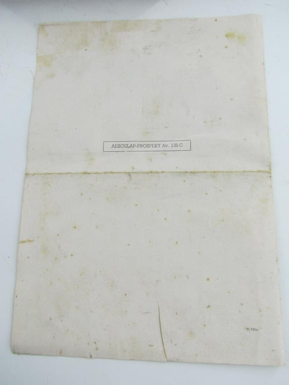 Wehrmacht Microscope cutlery(Mikroskopier Besteck)...Complete and Rare