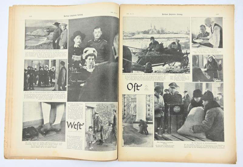 German Berliner Illustrierte Zeitung Newspaper 1940