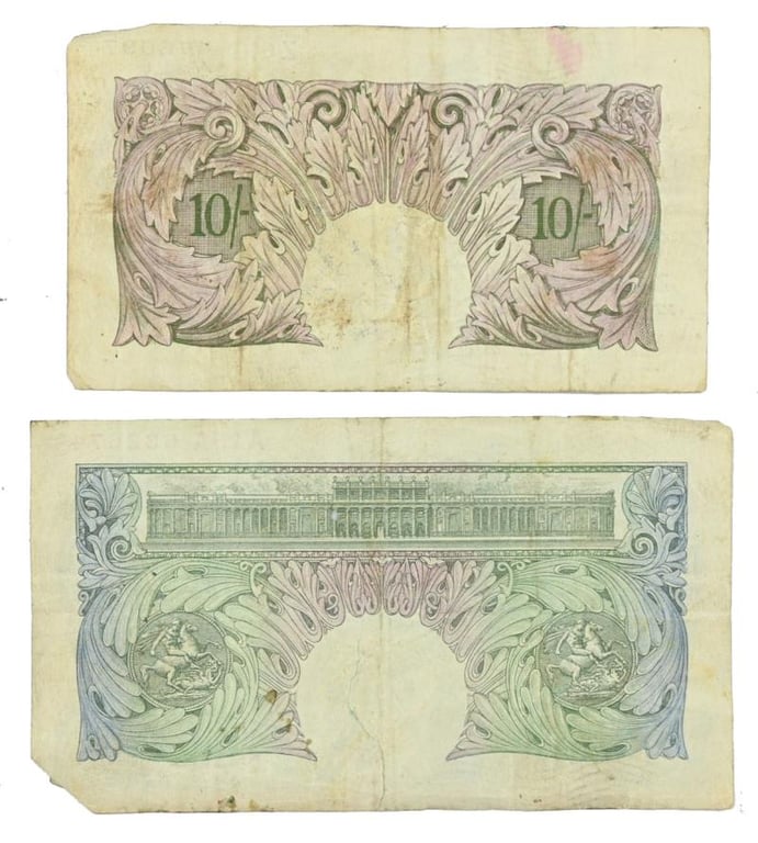 British WW2 Period Banknotes