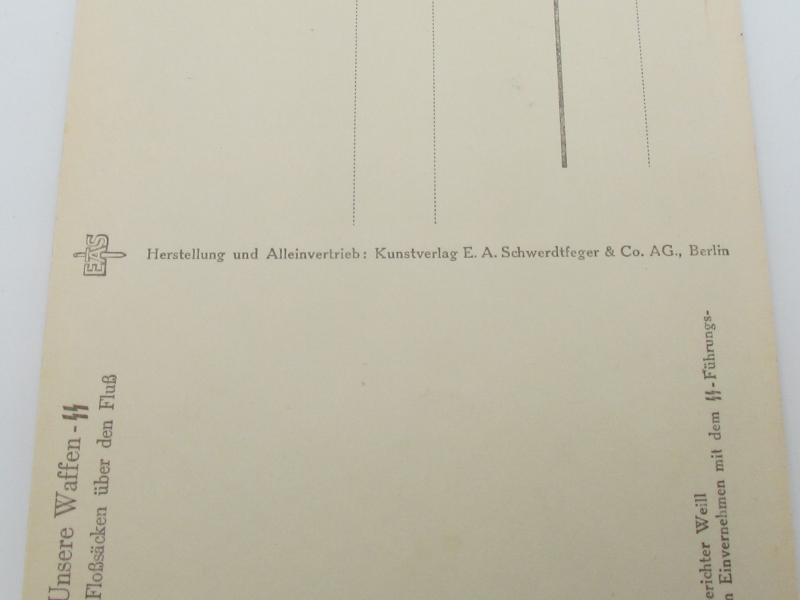 Postcard : Unsere Waffen-SS