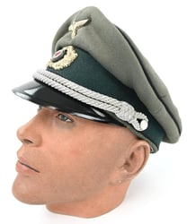German WH Officer Pioneer Visor Cap