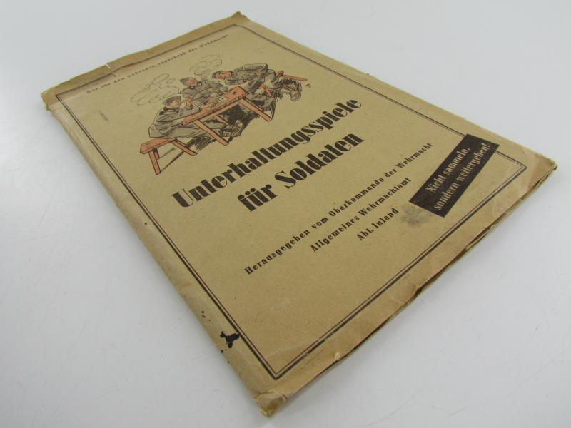 Wehrmacht 'Unterhaltungsspiele für Soldaten