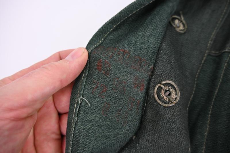 German LW M43 HBT FSJ Combat Tunic