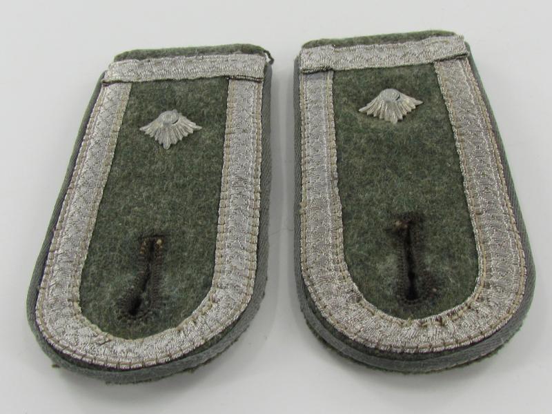 Wehrmacht (Heer) Shoulder Boards for a Transport Troops Officer