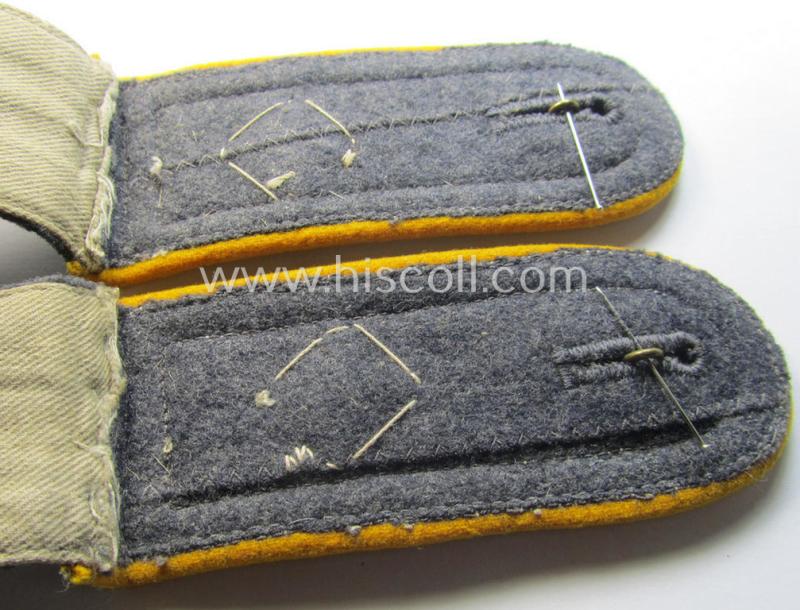 Pair of WH (Luftwaffe) ie. 'Legion Condor'-related NCO-type shoulderstraps: 'Fwbl. der Flg.-Truppen'
