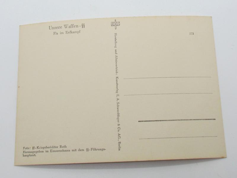 Postcard : Unsere Waffen-SS
