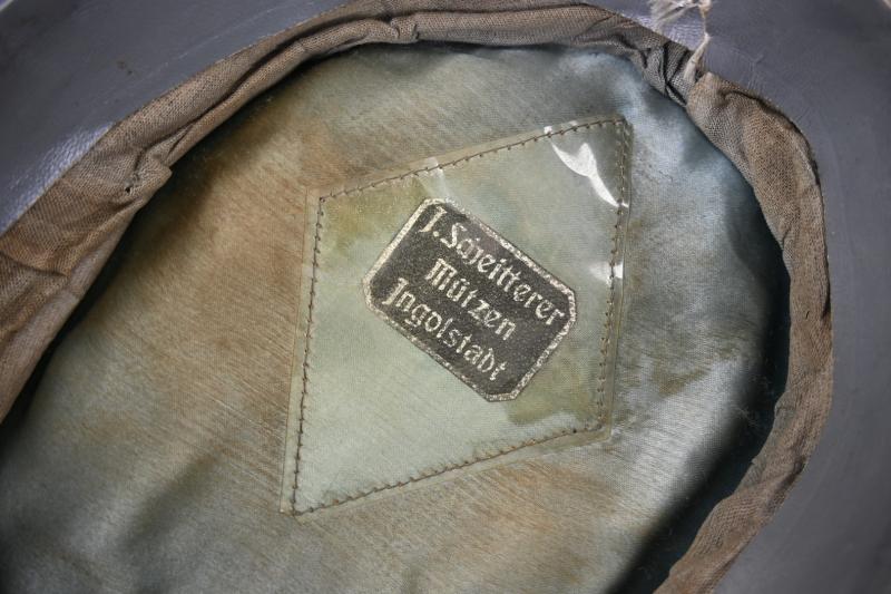German WH Officer Pioneer Visor Cap