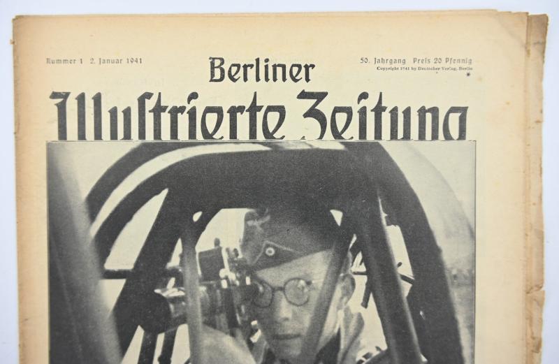 German Berliner Illustrierte Zeitung Newspaper 1941