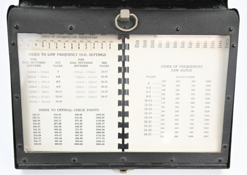 US WW2 BC-211-T Frequency Meter Set
