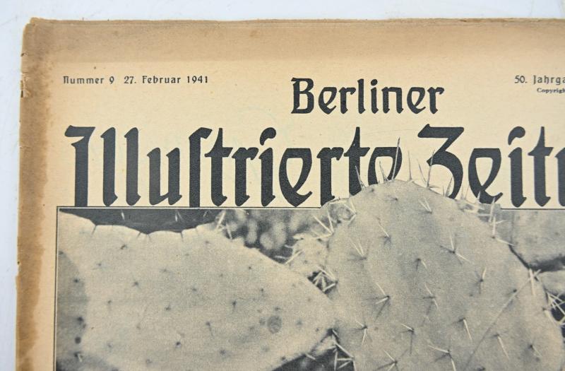 German Berliner Illustrierte Zeitung Newspaper 1941