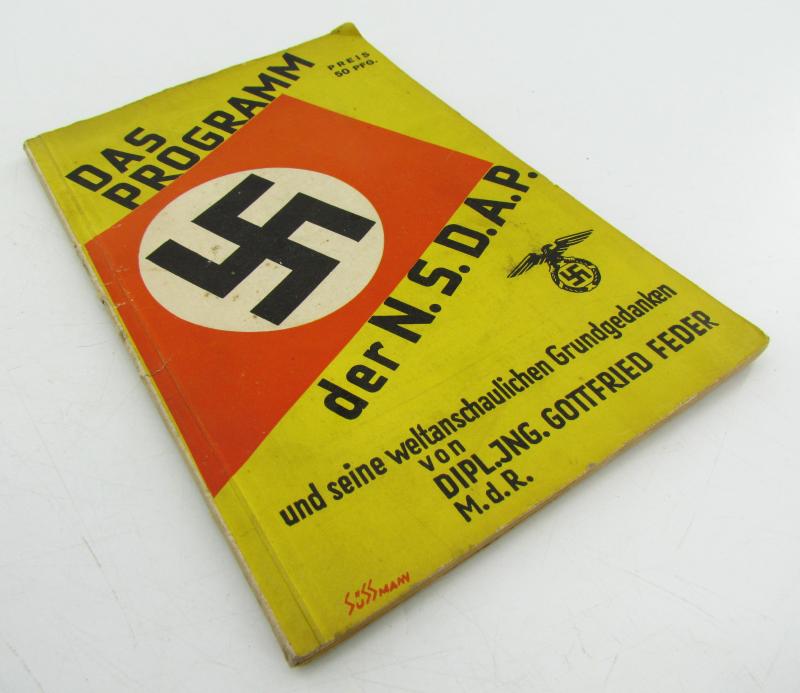 (Brochure) Das Programm der N.S.D.A.P.