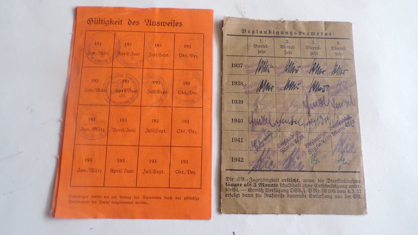 Grouping of an a SA Truppführer