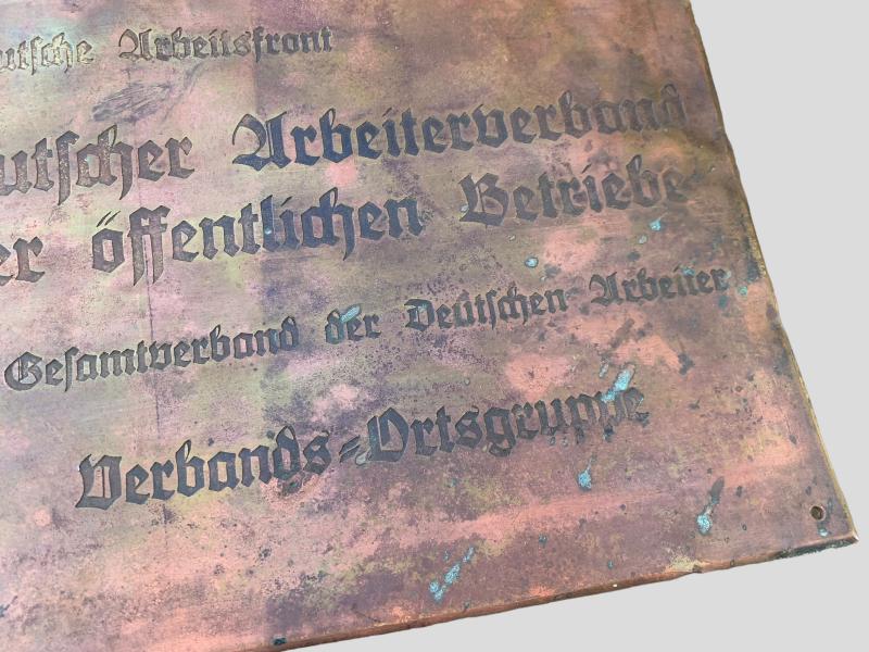 Deutsche Arbeitsfront Sign